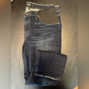 PAIGE BRIGITTE MATERNITY Straight Leg Jean Size 32